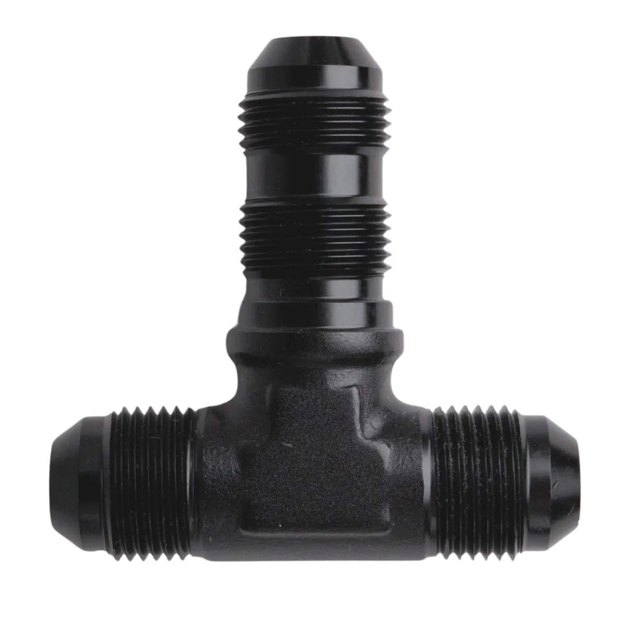 AN4 bulkhead fitting Tee