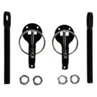 Bonnet latch aluminum black