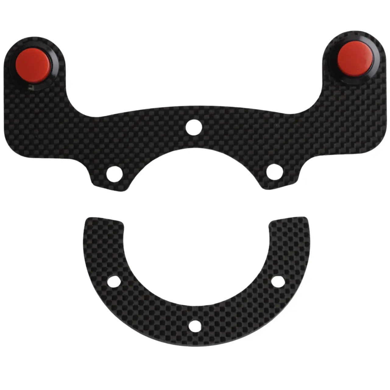 Gałka kierownicy Hurricane Carbon Fiber 2x