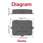 Moduł klawiatury i przekaźnika PDM12 Motorsport