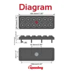 Moduł klawiatury i przekaźnika PDM12 Motorsport