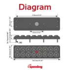 Moduł klawiatury i przekaźnika PDM16 Motorsport