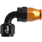 An4 90° PTFE koniec węża