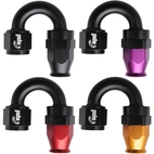 AN12 180° PTFE koniec węża