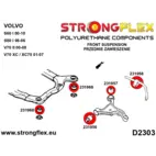 Volvo S60/S80/V70 complete bushing kit SPORT