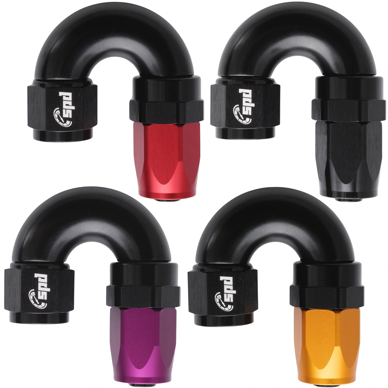 AN8 -180° Końcówka paliwowa olejowa