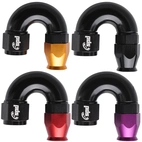 AN8 -180° PTFE Końcówka paliwowa olejowa