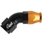 AN8 -45° PTFE Końcówka paliwowa olejowa