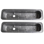 Valve covers RIB Small Block Chevy SBC 86-