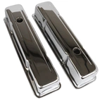 Valve Covers Small Block Chevy SBC 58-86 Chrome