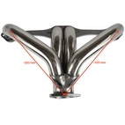 Headers Small Block Chevy (SBC) "Block Huggers" Slim