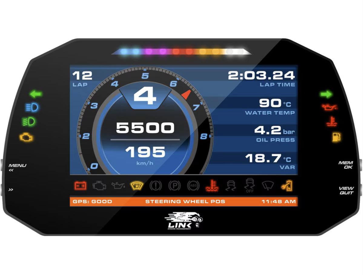 LINK MXG Strada Light 7-inch Dash - Street Edition