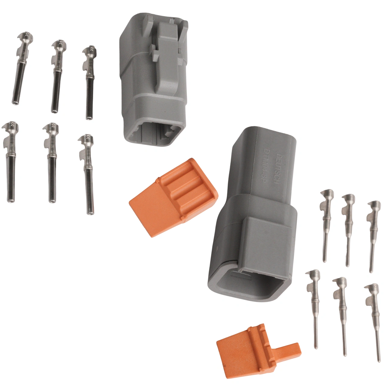 Złącze gniazdo 6-pinowe serii DTM Męskie + Żeńskie