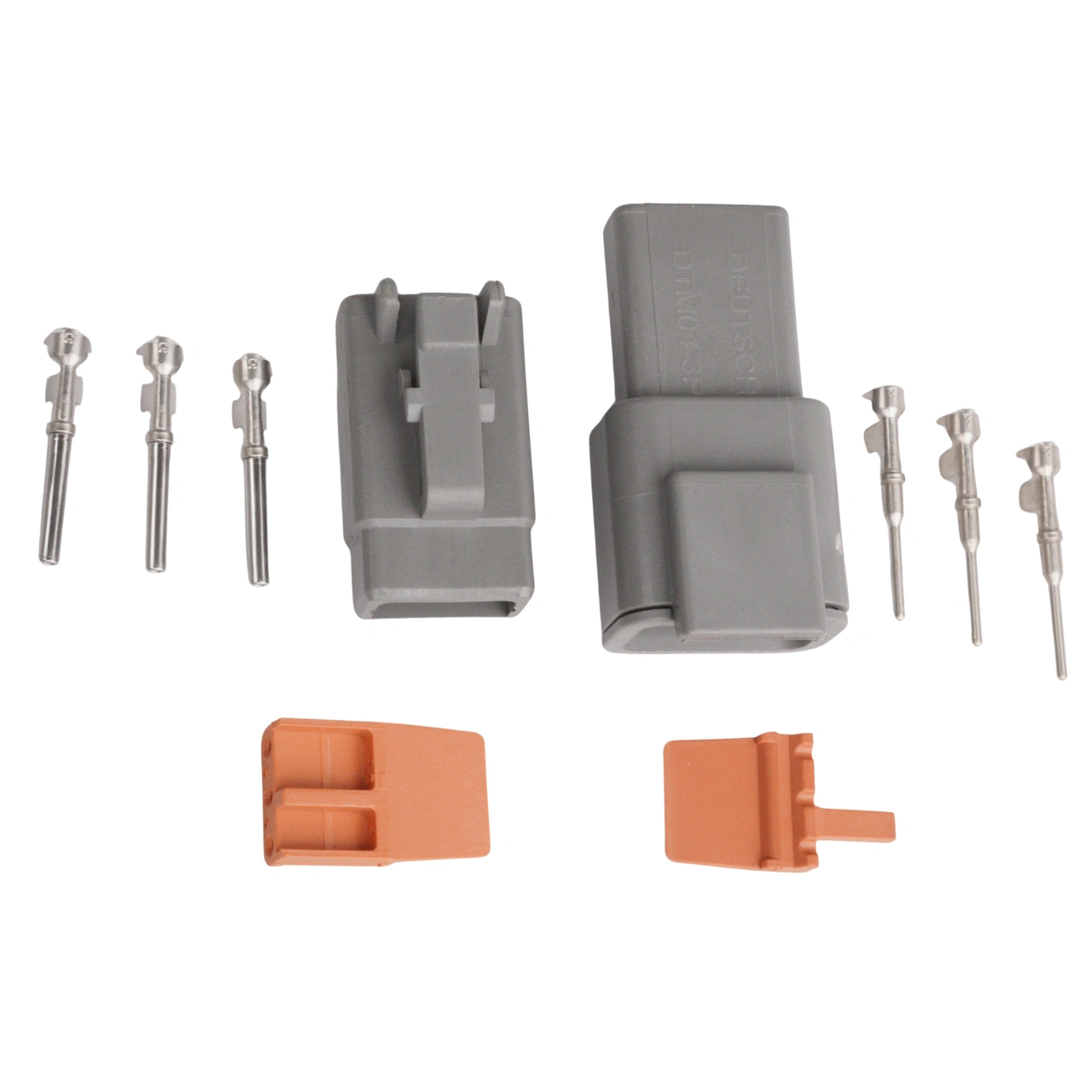 Złącze gniazdo 3-pinowe serii DTM Męskie + Żeńskie