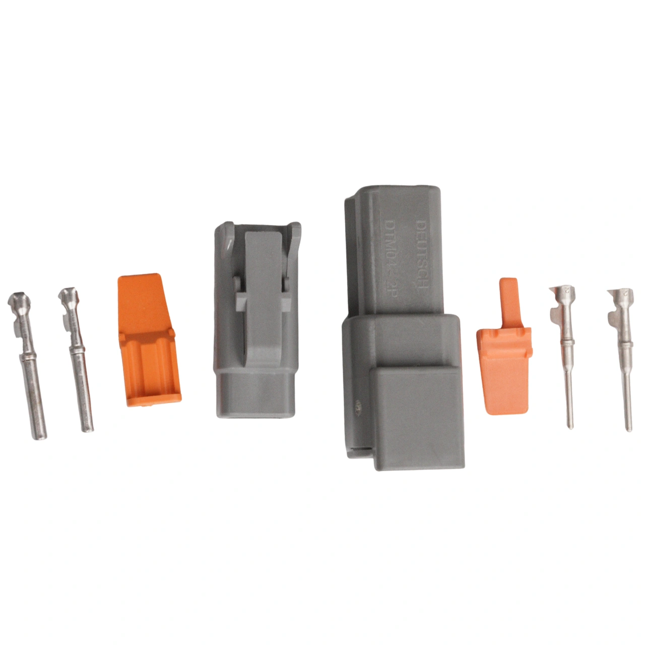 Złącze gniazdo 2-pinowe serii DTM Męskie + Żeńskie