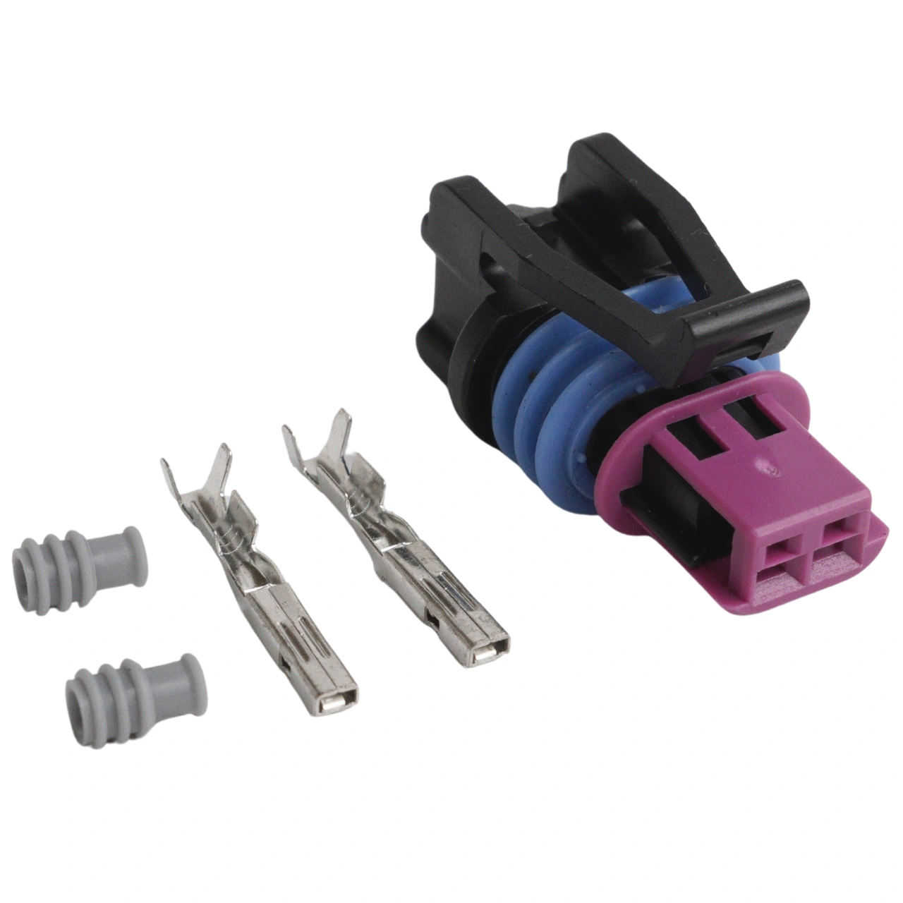 Connector 2-way socket housing Delphi