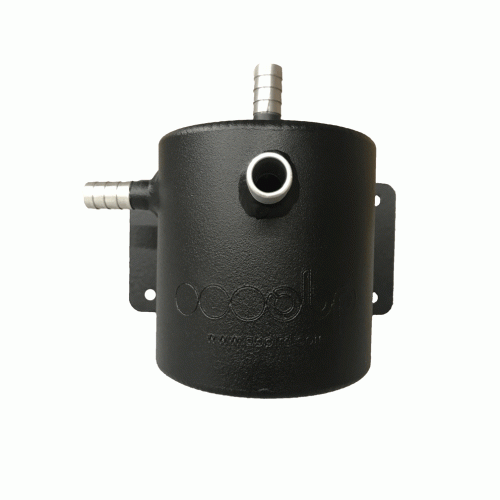 OBP Oil catch tank 0,5L (13mm Push on)