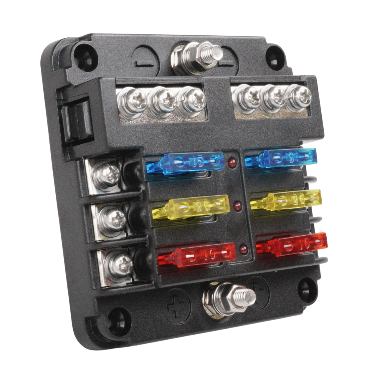 Panel bezpieczników 6-biegunowy