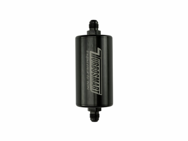 Turbosmart Inline Fuel Filter 10um 8AN Black