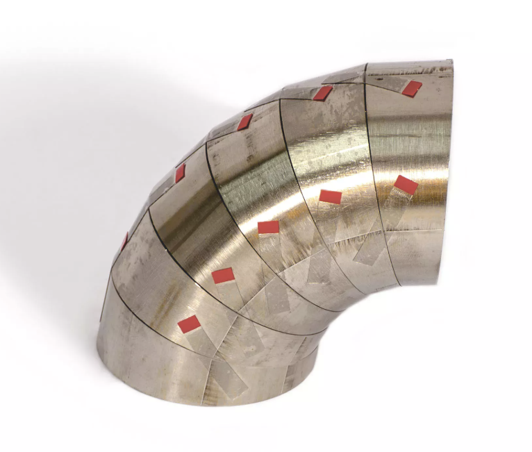 Wykrój do ciasta Ø54,0mm 15° r=54,0 ze stali nierdzewnej