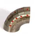 Wykrój do ciasta Ø48,0mm 15° r=48,0 Stal nierdzewna