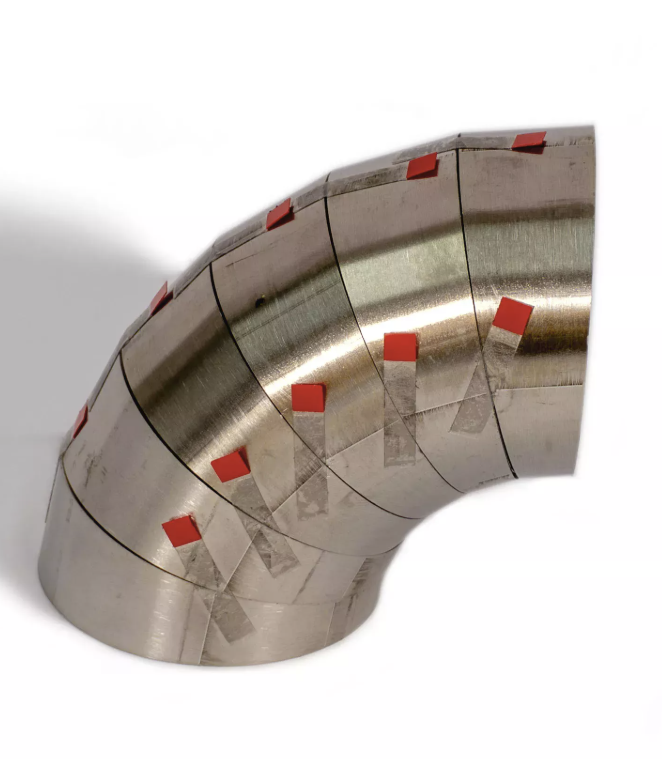 Wykrój do ciasta Ø57,0mm 15° r=57,0 ze stali nierdzewnej