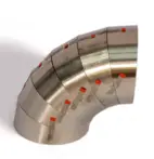 Wykrój do ciasta Ø70,0mm 15° r=70,0 Stal nierdzewna