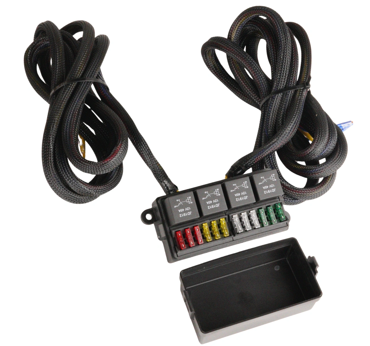 Przekaźnik Hurricane i panel bezpieczników RB4-W (montaż na podłodze)