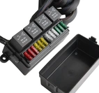 Przekaźnik Hurricane i panel bezpieczników RB4-W (montaż na podłodze)