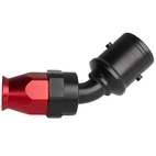 AN8 45° PTFE Quick-Connect hose end