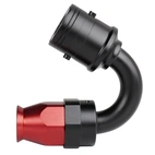 AN6 150° PTFE Quick-Connect hose end