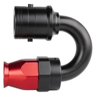 AN8 180° PTFE Quick-Connect hose end