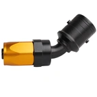 AN6 45° Quick-Connect hose end