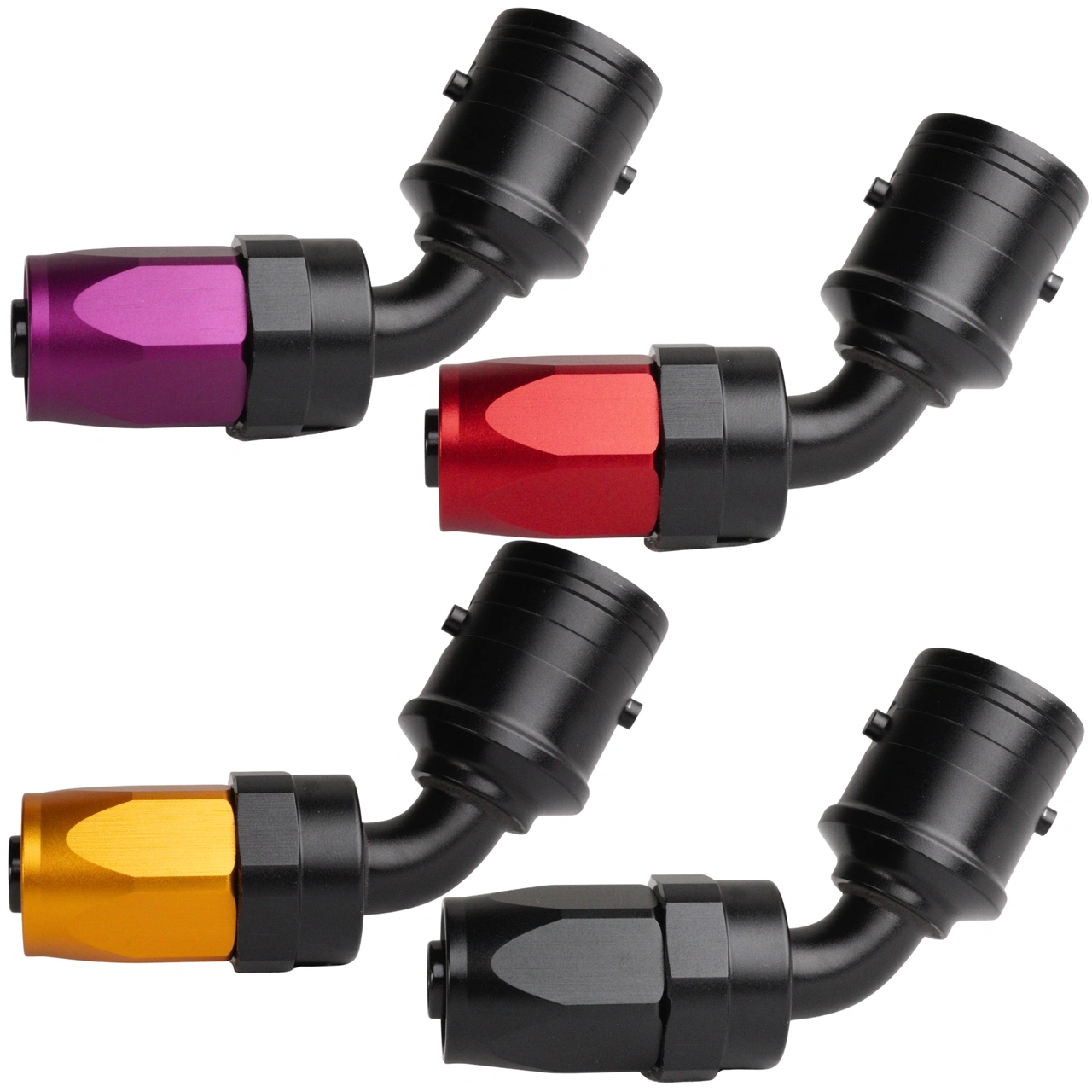 AN6 60° Quick-Connect hose end