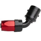 AN8 60° Quick-Connect hose end