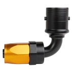 AN12 90° Quick-Connect hose end