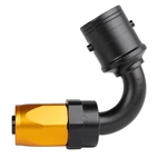 AN10 120° Quick-Connect hose end