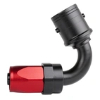 AN8 120° Quick-Connect hose end