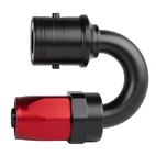 AN8 180° Quick-Connect hose end