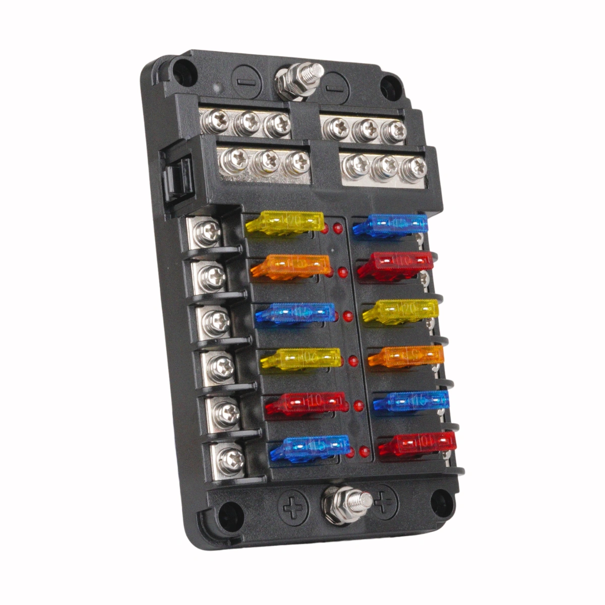 Panel bezpieczników 12-biegunowy