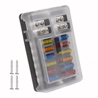 Panel bezpieczników 12-biegunowy