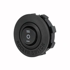 Mounting panel for 1 round button