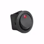 Przycisk ON/OFF 12 V Czerwony