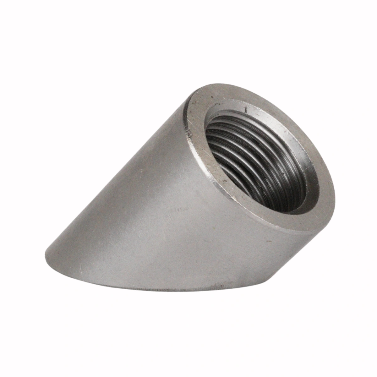 Zakrzywiona nakrętka lambda M18x1,5 Stal nierdzewna (45°)