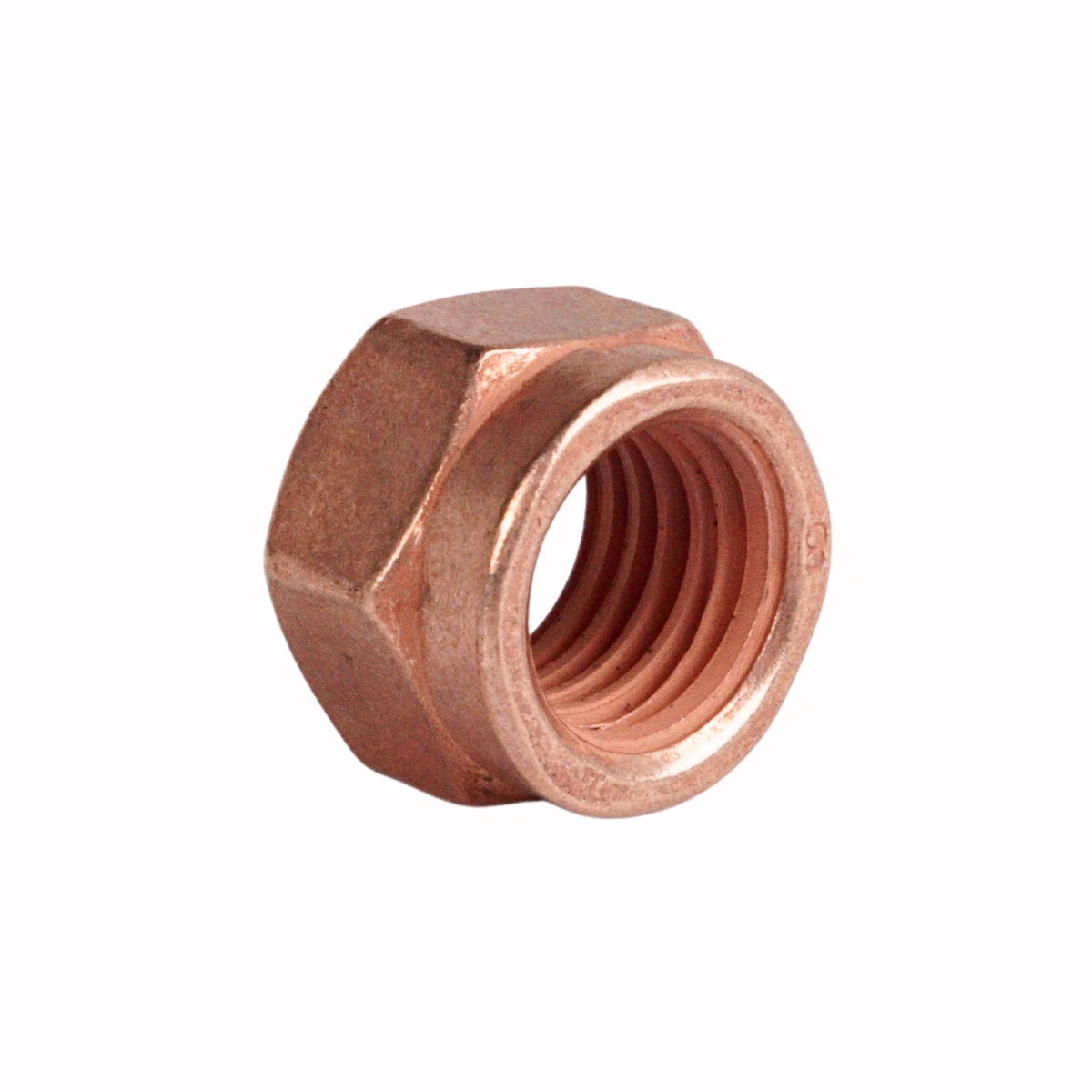 Copper lock nut M10x1,5