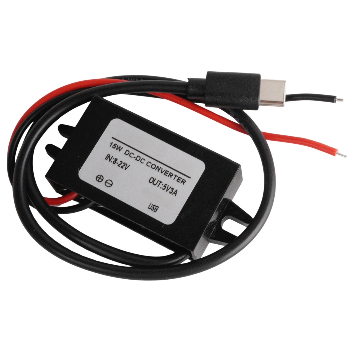 Ładowarka USB C do montażu kablowego (5V/3A)