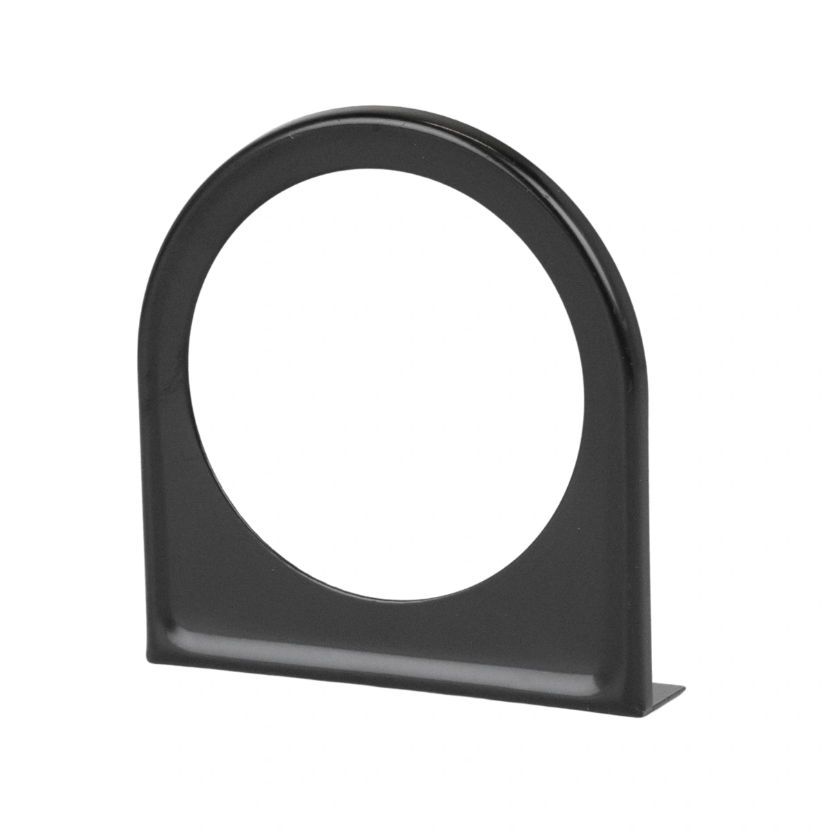 Gauge holder panel Universal, single, 52 mm, black