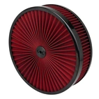 Zestaw filtrów powietrza 14" Gaźnik czerwony/czarny