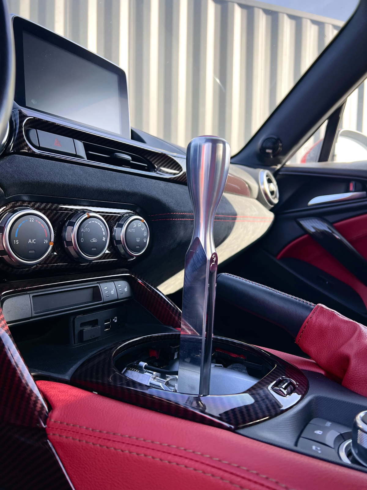 Short Shifter Fiat 124 Abarth - Black