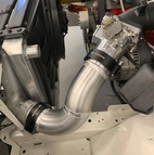 V-Band aluminum 3" - Axially movement